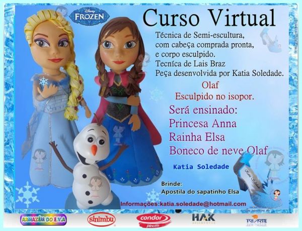 LANÇAMENTO OFICINA FROZEN SEMI ESCULPIDO